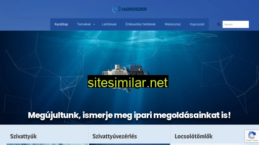 hidroszer.hu alternative sites