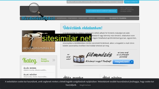 hirdetesioldal.hu alternative sites