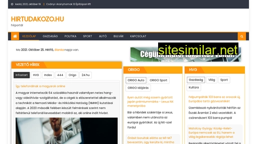 hirtudakozo.hu alternative sites