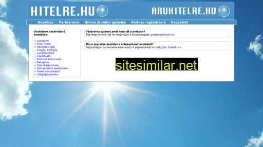 hitelre.hu alternative sites