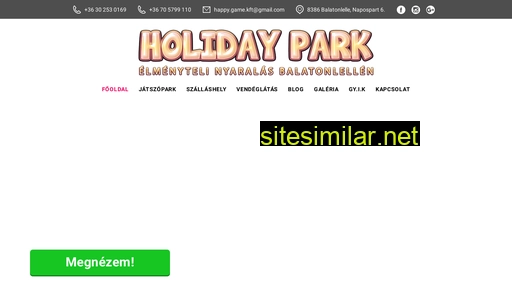 holidaypark.hu alternative sites
