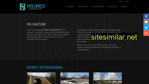holonics.hu alternative sites