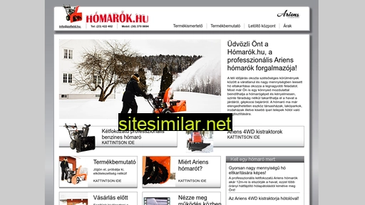 homarok.hu alternative sites
