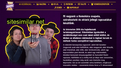 homokora.hu alternative sites