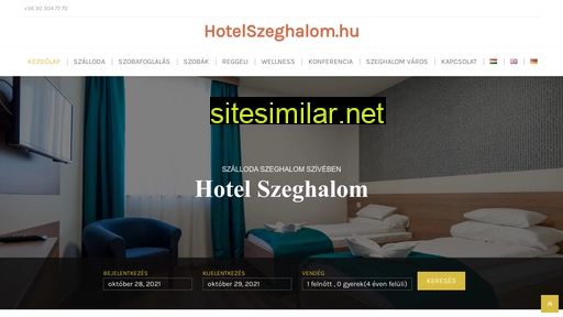 hotelszeghalom.hu alternative sites