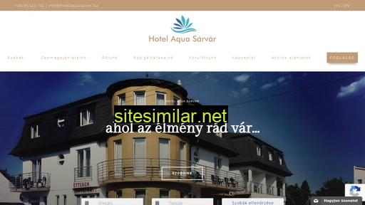 hotelaquasarvar.hu alternative sites