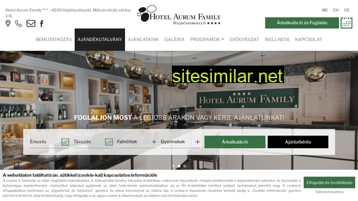 hotelaurumfamily.hu alternative sites