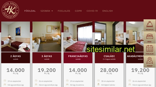 hotelkerpely.hu alternative sites