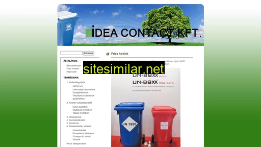 ideacontact.hu alternative sites