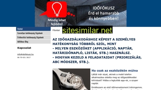 idofokusz.hu alternative sites