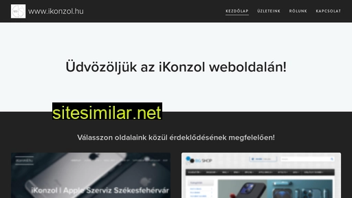 ikonzol.hu alternative sites