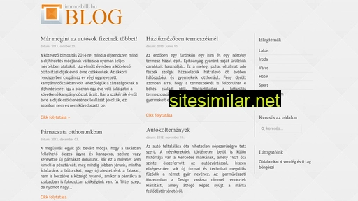 immo-bill.hu alternative sites
