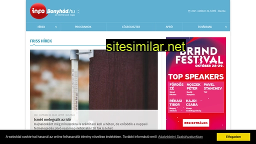 infobonyhad.hu alternative sites
