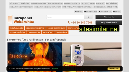 infrapanelwebaruhaz.hu alternative sites