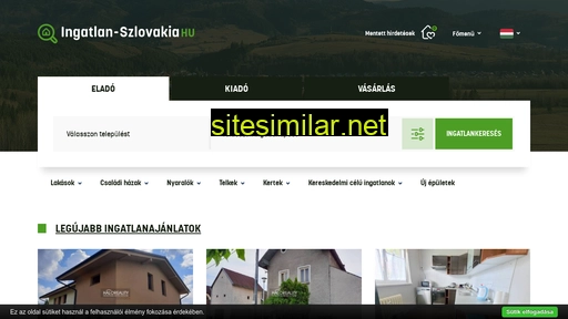 ingatlan-szlovakia.hu alternative sites