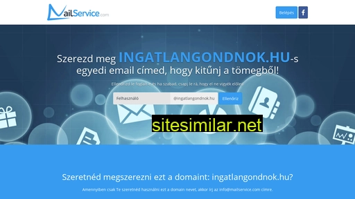 ingatlangondnok.hu alternative sites