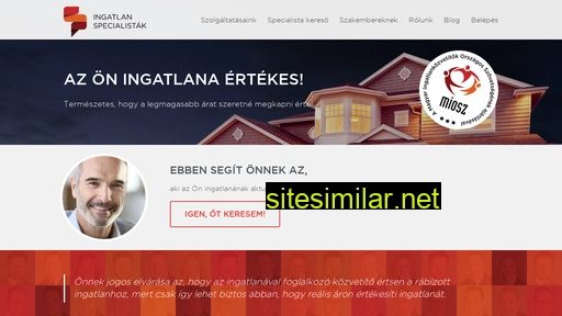 ingatlanspecialistak.hu alternative sites