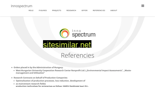 innospectrum.hu alternative sites