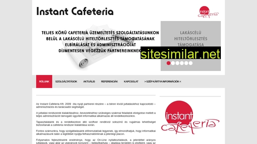 instantcafeteria.hu alternative sites