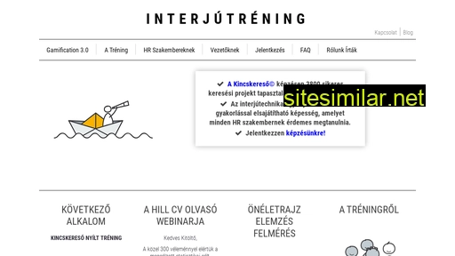 Interjutrening similar sites