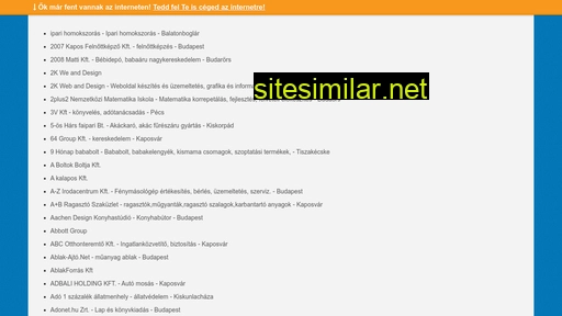 interneten.hu alternative sites