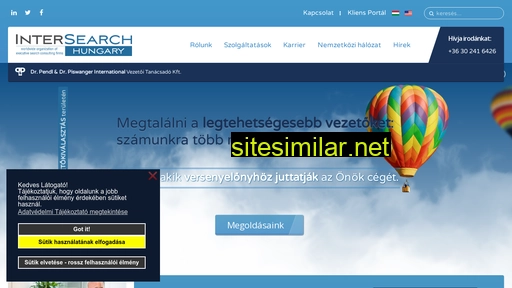 intersearch.hu alternative sites