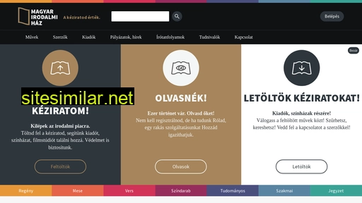 irodalmihaz.hu alternative sites