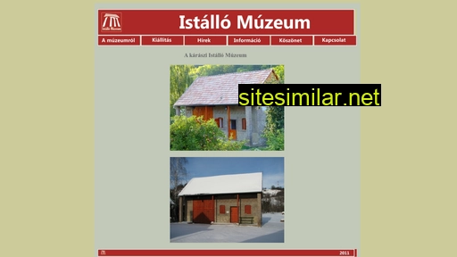 istallomuzeum.hu alternative sites