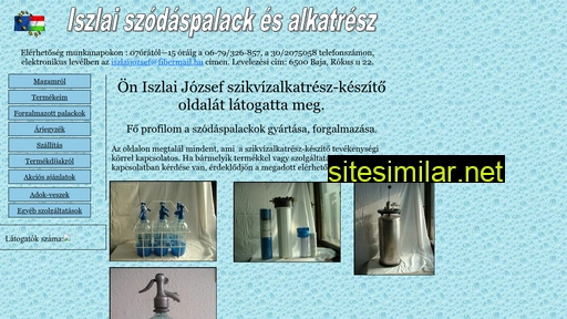 iszlaiszoda.hu alternative sites