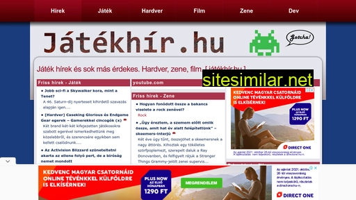jatekhir.hu alternative sites