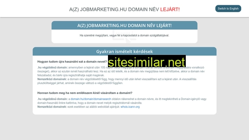 jobmarketing.hu alternative sites