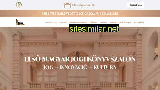 jogikonyvszalon.hu alternative sites