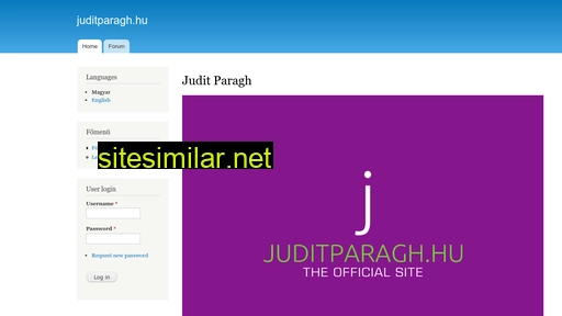 juditparagh.hu alternative sites