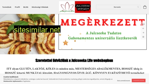 julcseekalife-webshop.hu alternative sites
