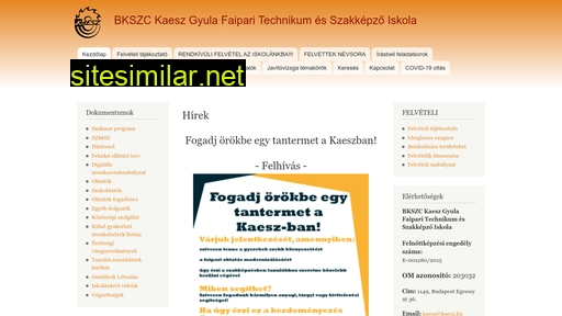 kaesz.hu alternative sites