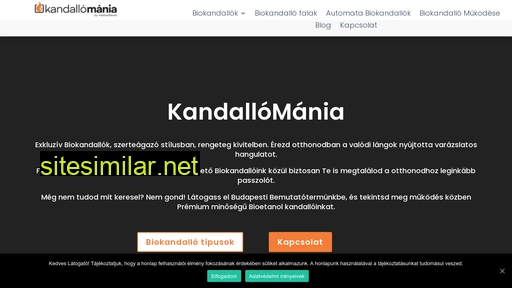 kandallomania.hu alternative sites