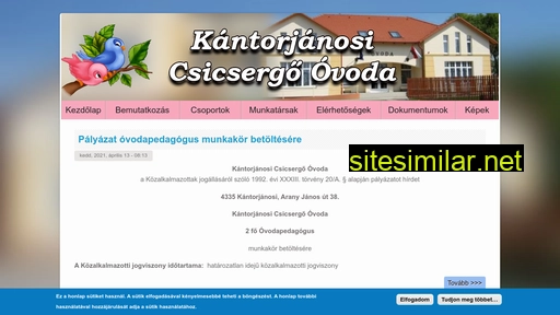 kantorjanosiovoda.hu alternative sites