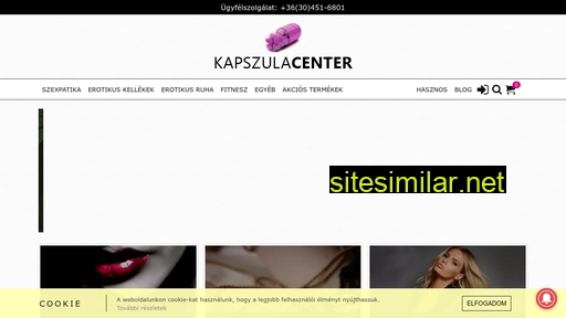 kapszulacenter.hu alternative sites