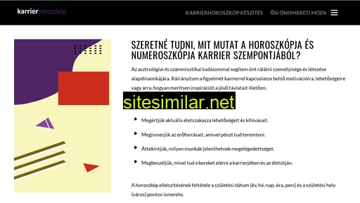 karrierhoroszkop.hu alternative sites