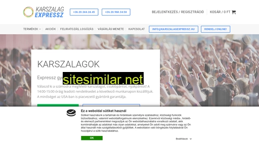 karszalagexpressz.hu alternative sites