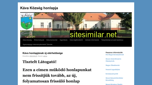 kava.hu alternative sites