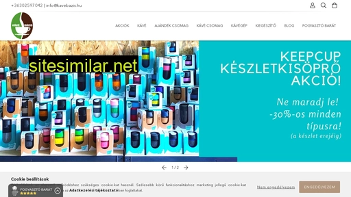 kavebazis.hu alternative sites