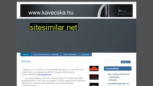 kavecska.hu alternative sites