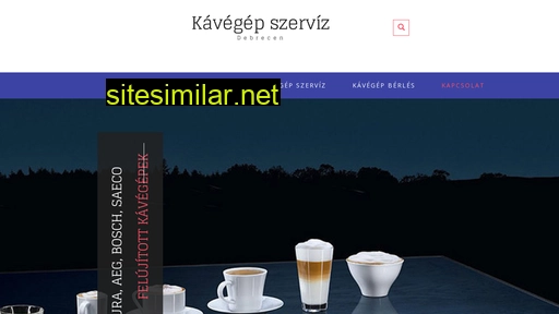 kavegep-szerviz.hu alternative sites