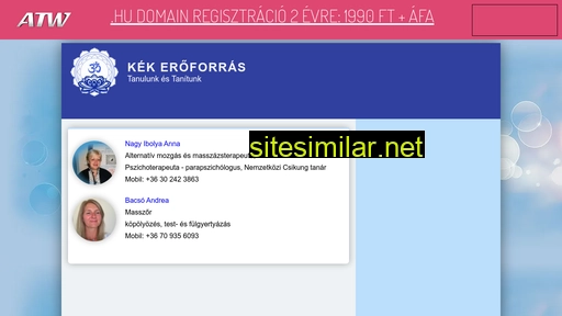 kekeroforras.hu alternative sites