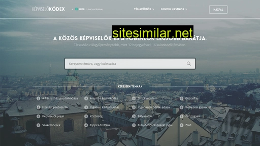 kepviselokodex.hu alternative sites