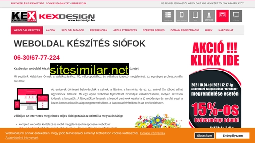 kexdesign.hu alternative sites