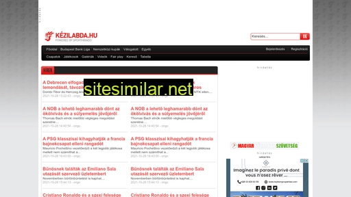kezilabda.hu alternative sites