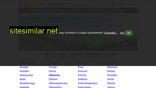 kiadoapartman.hu alternative sites