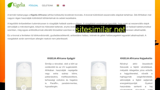 kigelia.hu alternative sites